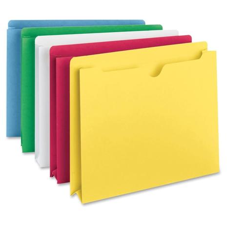 10-Pack Smead  Reinforced Straight-Cut Tab File Jacket