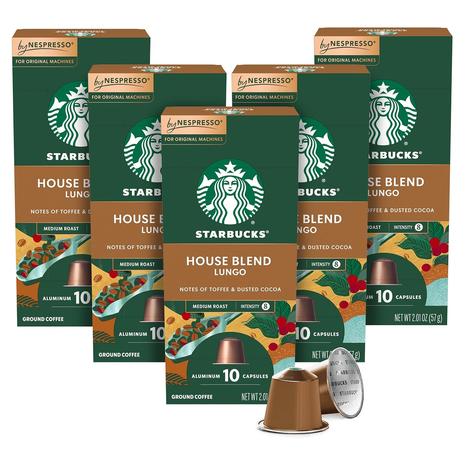 50-Count Nespresso Starbucks Original Line Pods