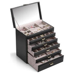 6-Tier Mirrored Jewelry Box