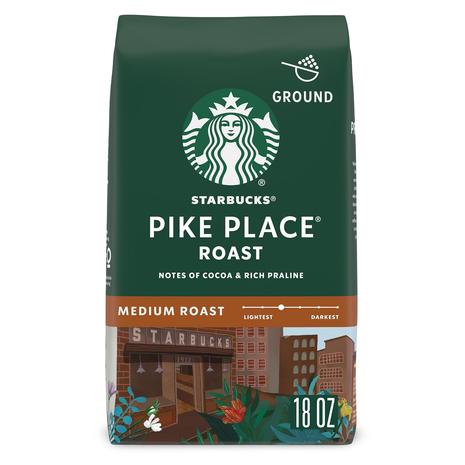 Starbucks Pike Place Roast Ground Coffee