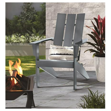 Modern Wooden Outdoor Adirondack Chair