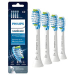 4 Pack Of Philips Sonicare Genuine C3 Premium Plaque Control Toothbrush Heads