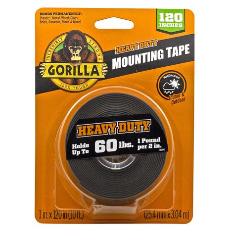 Gorilla Heavy Duty Double Sided Mounting Tape