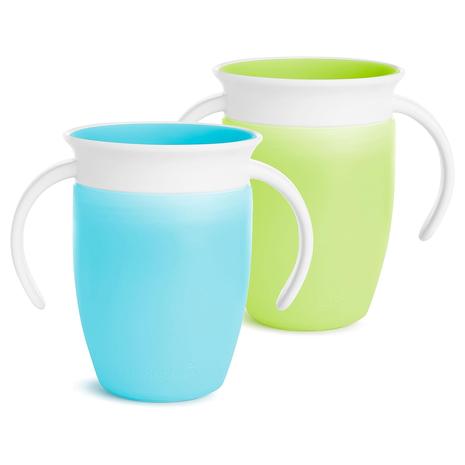 2-Pack Munchkin Miracle 360 Trainer Sippy Cup w/ Handles