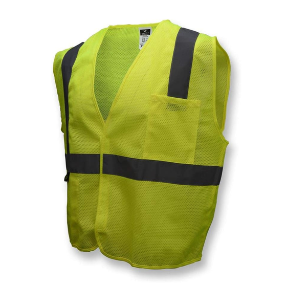 Radians Class 2 Mesh Safety Vest, Green