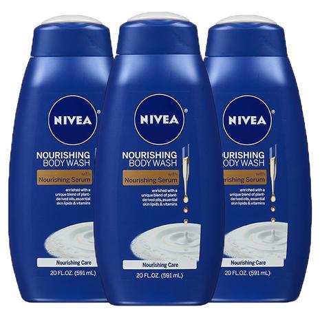 6-Pack NIVEA Nourishing Care Body Wash (20 Oz)