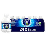 24-Pack Pure Life Purified Water Bottles