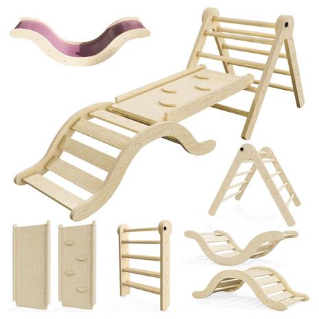 Toddler Indoor Climbing Toys w/ Ramp