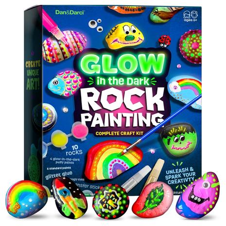 Glow in The Dark Rock Painting Kit