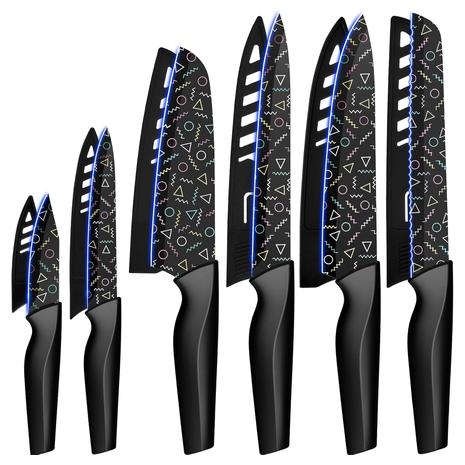 6 Stainless Steel Knife Set