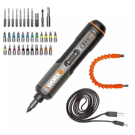 Worx 3-Speed Cordless Screwdriver Kit