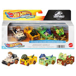 4-Pack Hot Wheels Jurassic World Toy Cars