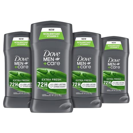 4 Dove Men + Care Antiperspirant Deodorants