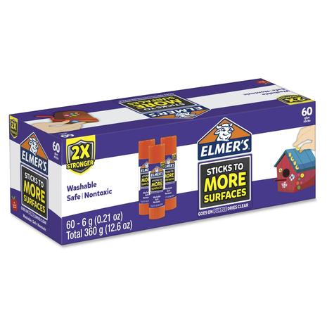 60 Elmer’s Extra Strength School Glue Sticks