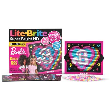 Lite Brite Super Bright HD - Barbie Edition