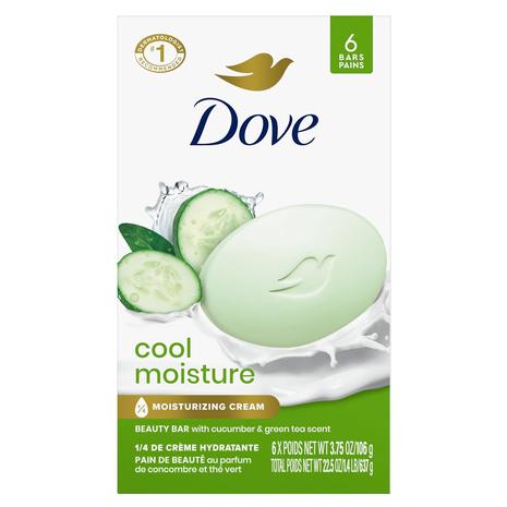 6 Dove Go Fresh Beauty Bars