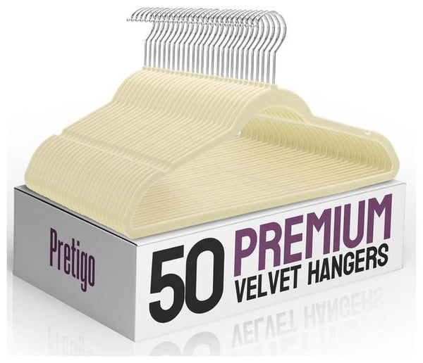 50 Premium Velvet Hangers