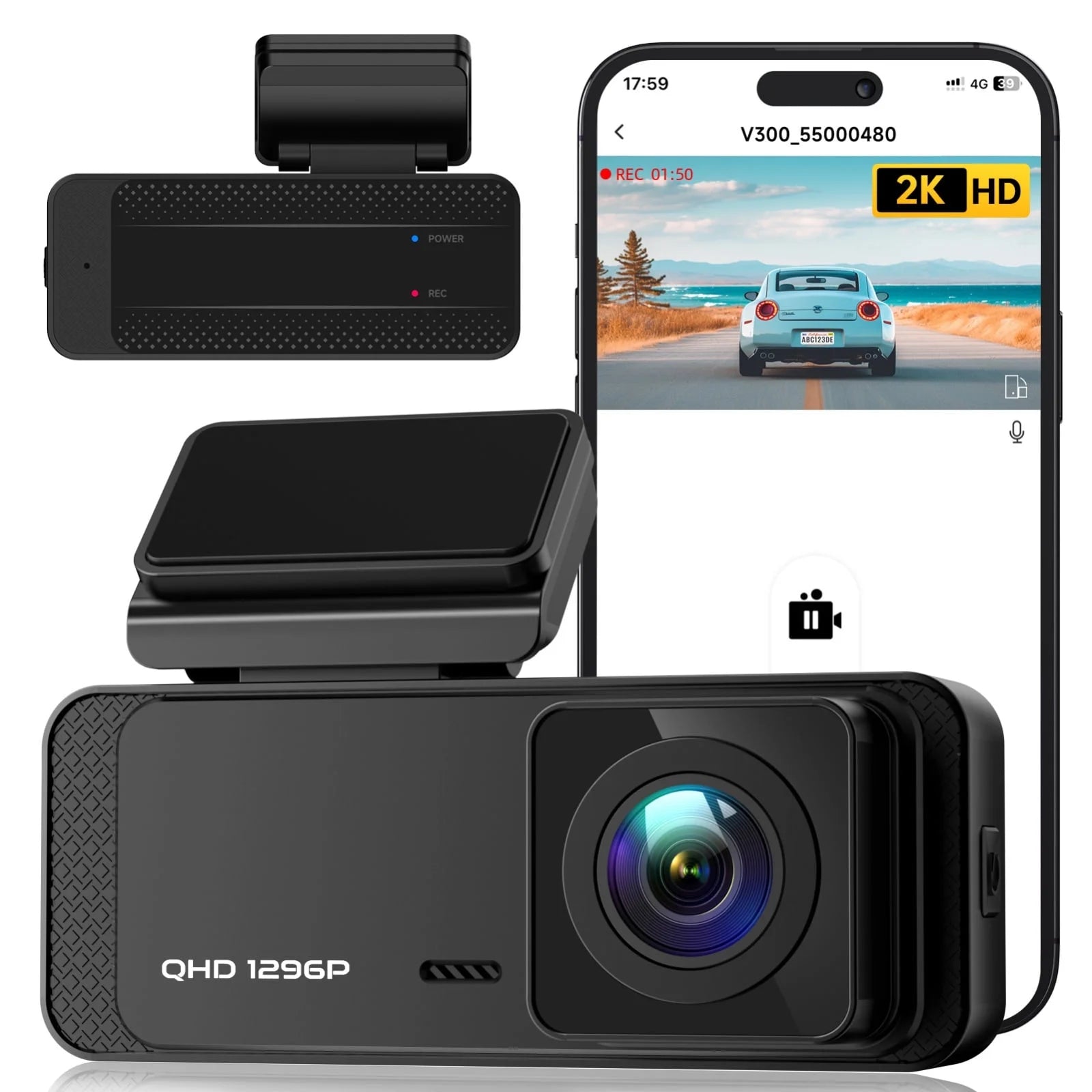 1296P Dash Camera