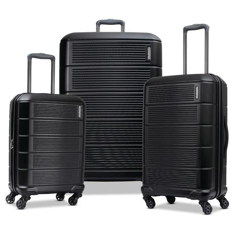 3-Piece Expandable Hardside Luggage With Spinner Wheels (4 Colors)