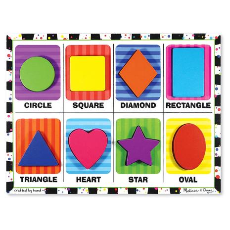 Melissa & Doug Wooden Chunky Puzzles On Sale!