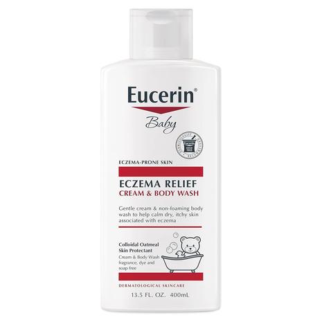 Eucerin Baby Eczema Relief Cream Body Wash (13.5oz)