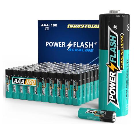 100 AAA Batteries