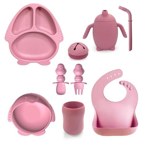 Baby & Toddler Silicone Flatware and Feeding Sets