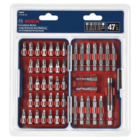 Bosch 47-Piece Screwdriver Bit Set