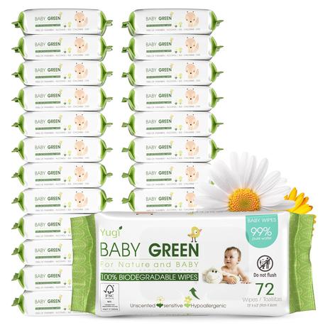 1,728 Organic Baby Wipes