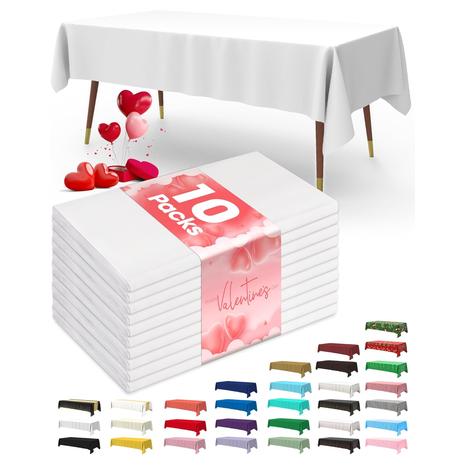 10 Disposable Tablecloths