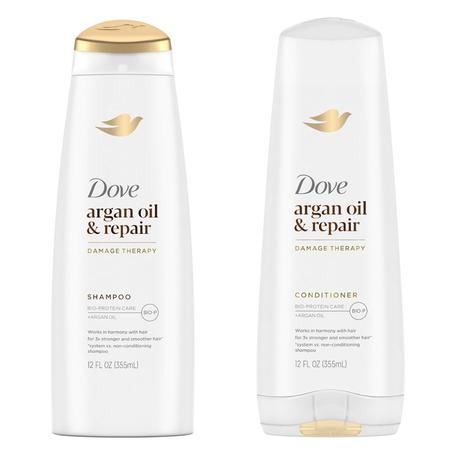 Dove Argan Oil & Damage Repair Shampoo & Conditioner On Sale!