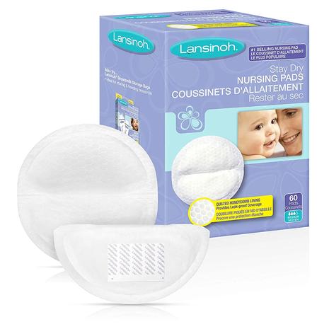 60 Lansinoh Stay Dry Disposable Nursing Pads