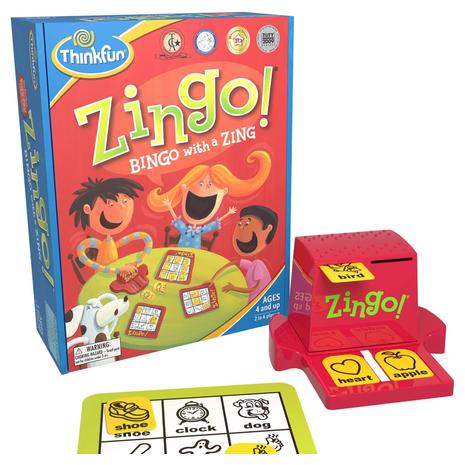 Zingo Bingo Award Winning Preschool Family Game