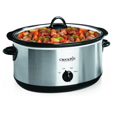 7-Quart Crockpot Slow Cooker