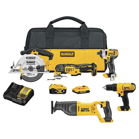 Dewalt 20V MAX Power Tool Combo Kit