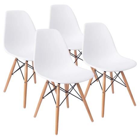 4 Mid-Century Modern Dining Chairs