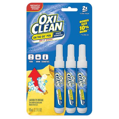 3-Pack OxiClean On The Go Stain Remover Pen