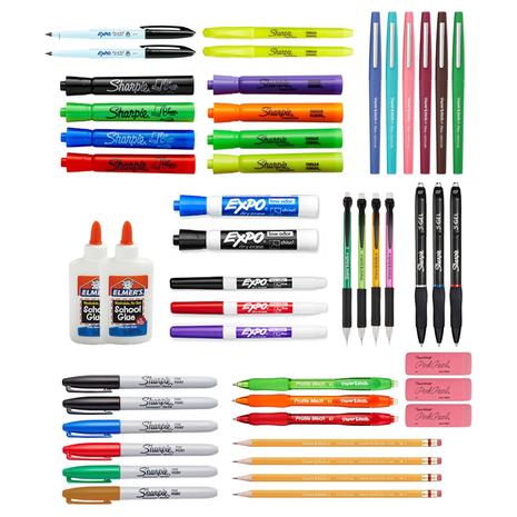 48-Piece Sharpie School Supplies Variety Pack