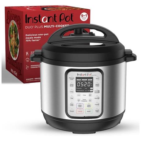 Instant Pot Duo Plus 6 Quart 9-In-1 Electric Pressure Cooker