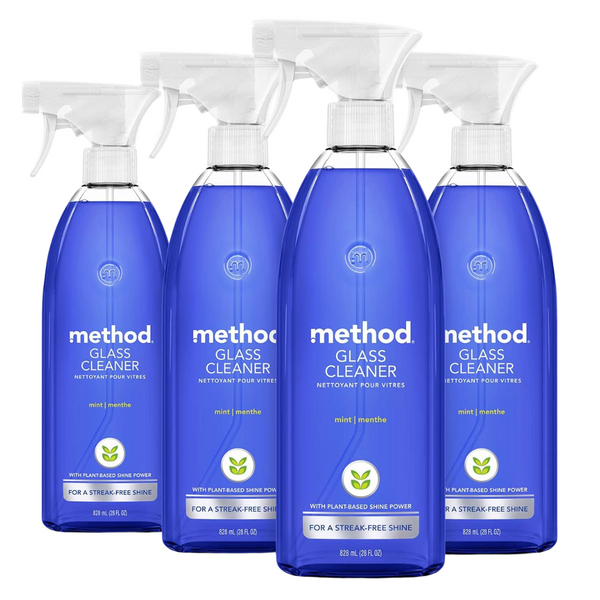 4-Pack Method Glass Cleaner