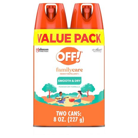 2-Pack OFF! Family Care Insect & Mosquito Repellent