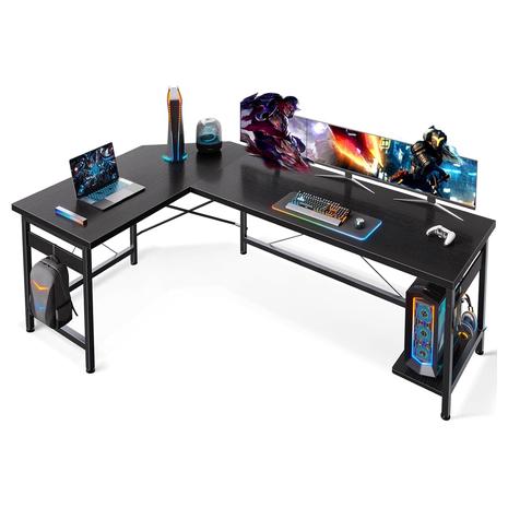 66" Corner L-Shaped Gaming & Computer Desk