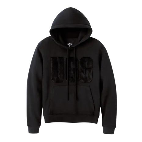 UGG Rey Fuzzy Logo Hoodie