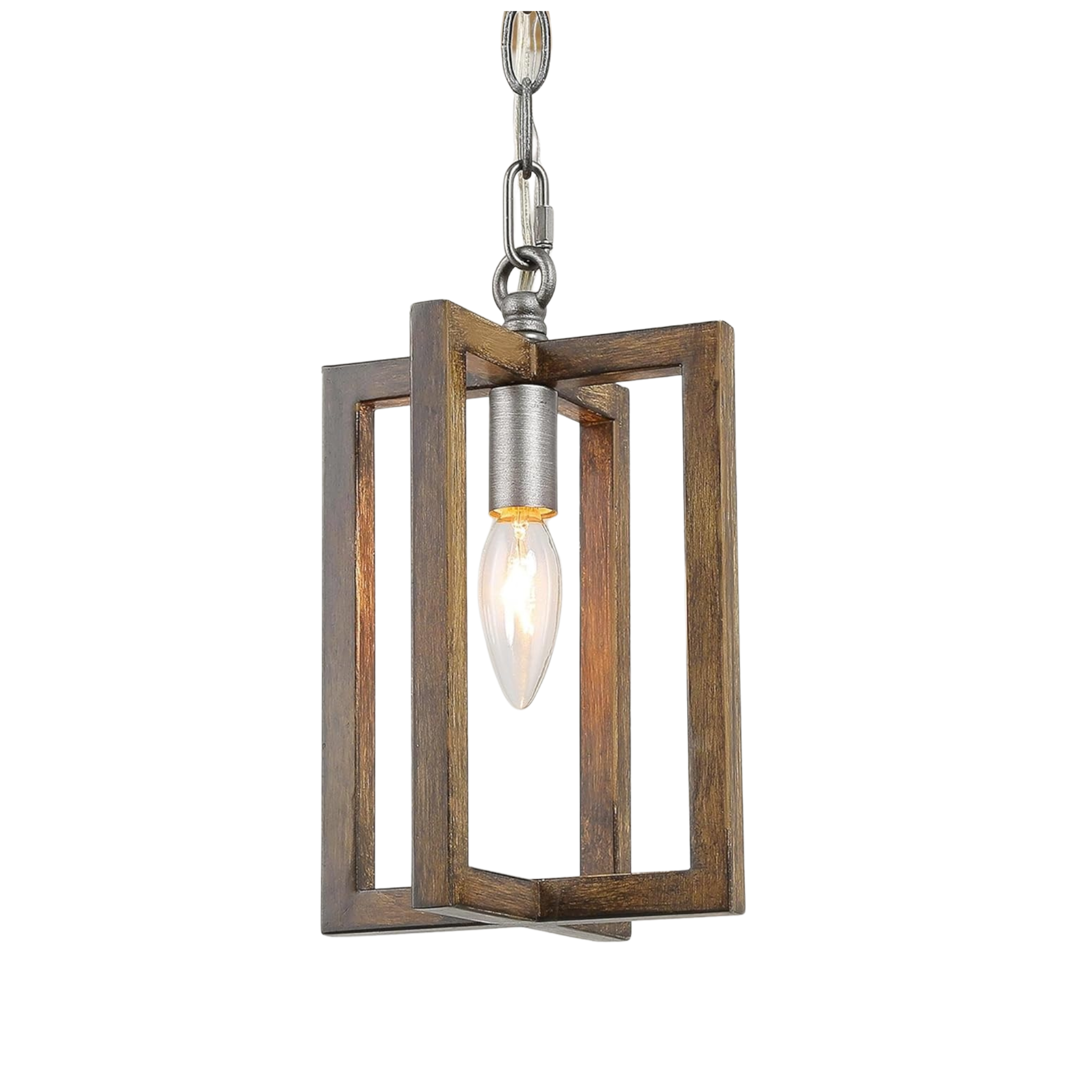 Rustic Vintage Metal Pendant Light Fixture