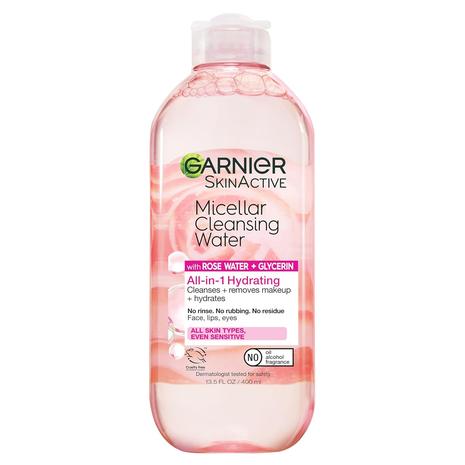 Garnier Micellar Water w/ Rose Water & Glycerin (13.5oz)