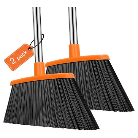 2-Pack Outdoor Angle Brooms