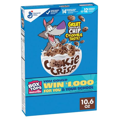 2 Boxes Of Cookie Crisp Breakfast Cereal