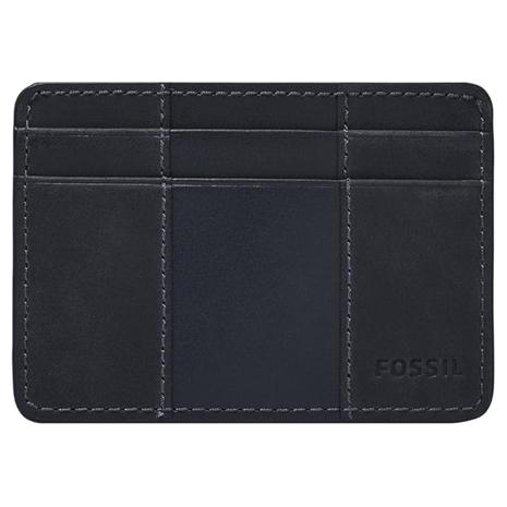 Men's Fossil Leather Slim Minimalist Card Case Pocket Wallet