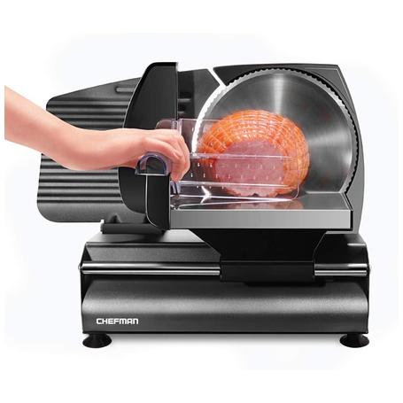 Chefman Electric Deli Slicer With Adjustable Slices