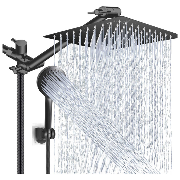 High-Pressure Rainfall Shower Head Combo with Handheld